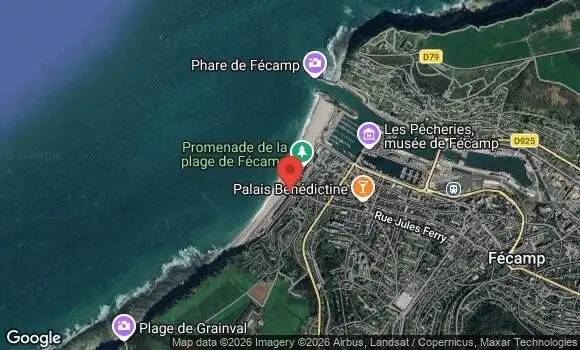 Localisation Rassemblement Mensuel à Fécamp