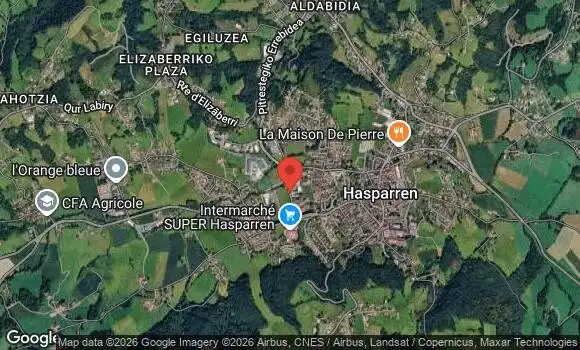Localisation Rassemblement tous les 1er Dimanche à Hasparren