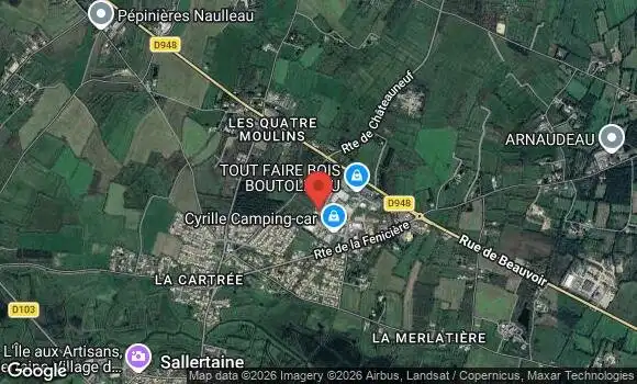Localisation Sortie à Sallertaine