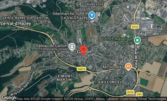 Localisation Les Vieux Volants de la Région