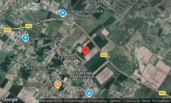 Localisation Rdv des Vieux Volants du Pays Royannais