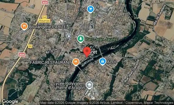 Localisation Rasso Muret Base Saint Marcet