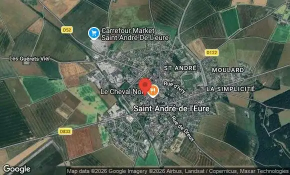 Localisation Les Anciennes de Saint André