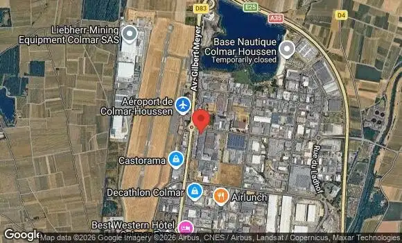 Localisation Rencard mustang délégation alsace