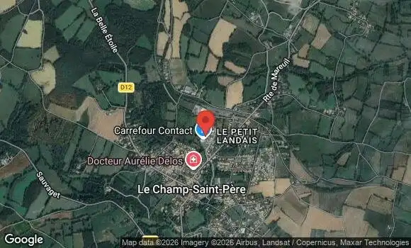 Localisation Rassemblement Anciennes Champ Saint Père