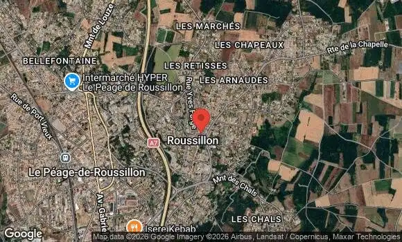 Localisation Rencontre Mensuelle du Club Chrome et Coussinets