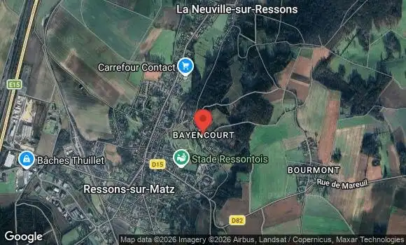 Localisation Rassemblement de Véhicules Anciens