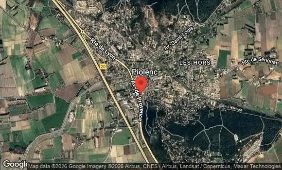 Localisation Rendez Vous à Piolenc 3e Dimanche du Mois