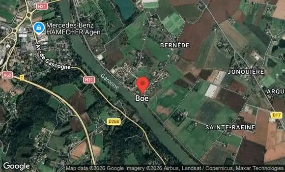 Localisation Museo vivo aquitaine