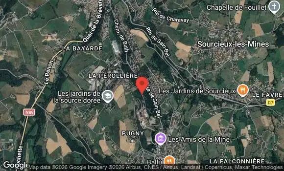 Localisation Les Rendez Vous Mécaniques de Saint Pierre la Palud