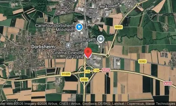 Localisation Retrorencard alsace