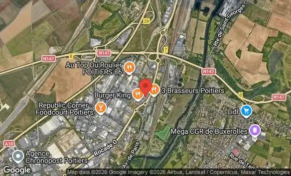 Localisation Les matinales poitiers