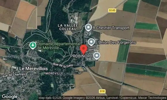 Localisation Gare en Fêtes