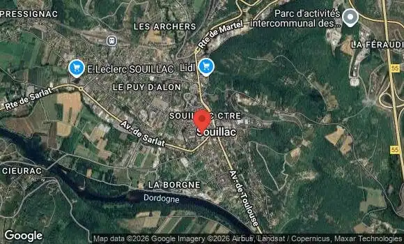 Localisation Rassemblement Mensuel à Souillac