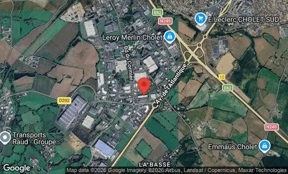 Localisation Rassemblement cholet