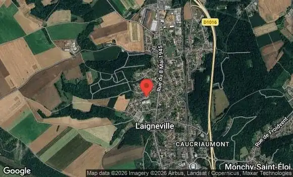 Localisation Rassemblement Mensuel à Laigneville