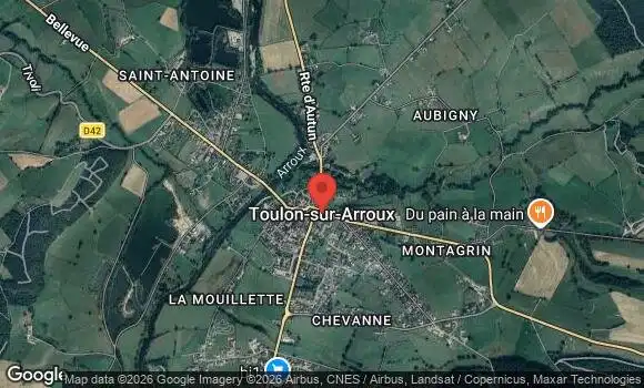Localisation Rencontre des Deux Clochers