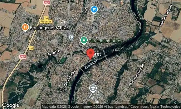 Localisation Rasso Muret Base Saint Marcet