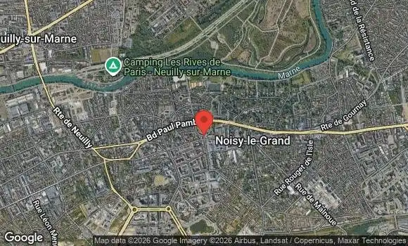 Localisation Rendez Vous tous les 3e Samedi à Noisy Le-grand