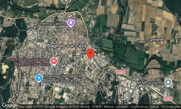 Localisation Rassemblement Mensuel Bagnols sur Cèze