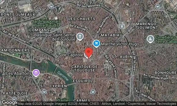 Localisation Muséo vivo midi pyrénées