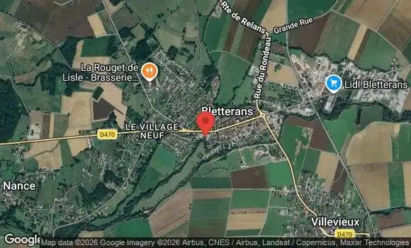 Localisation Rendez Vous Mensuel à Bletterans