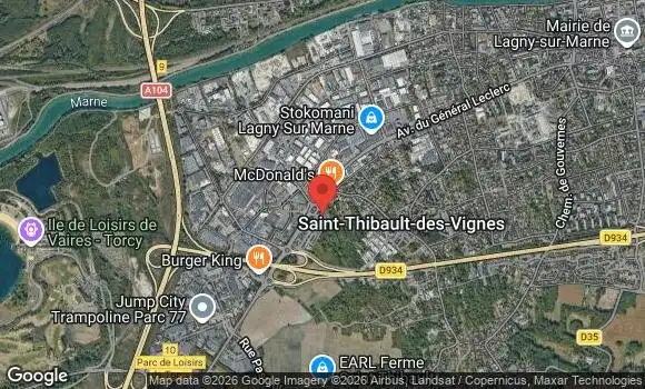 Localisation Rassemblement des vieilles soupapes 77