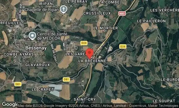 Localisation Les Fous du Volant