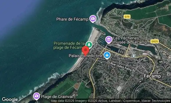 Localisation Rassemblement Mensuel à Fécamp