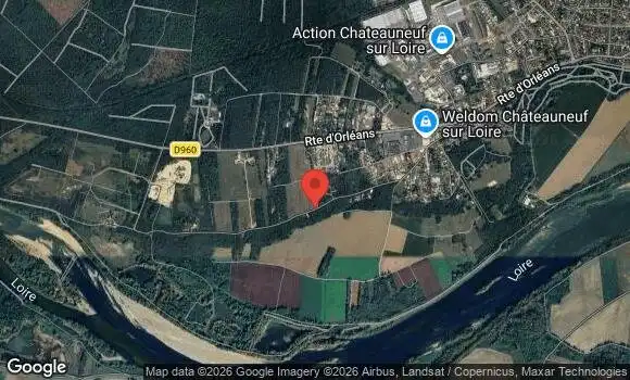 Localisation Châteauneuf en anciennes