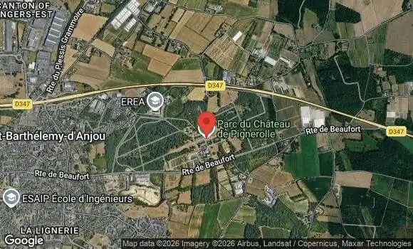 Localisation Rdv des Anciennes de Pignerolle