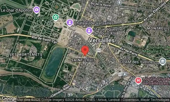 Localisation Le rendez vous versaillais