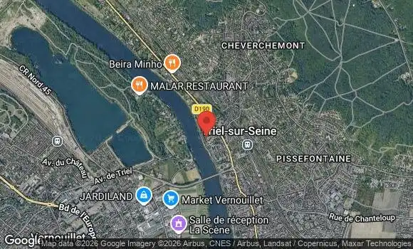 Localisation Rassemblement Mensuel le 1er Dimanche du Mois à Triel sur Seine