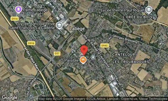 Localisation Classic & coffee de labège