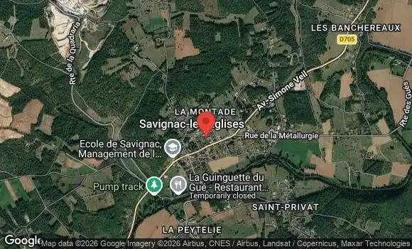 Localisation Cars and coffee savignac 24420
