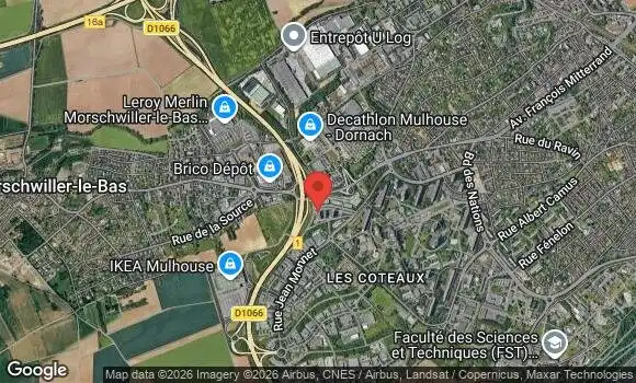 Localisation Rdv Mensuel de Mulhouse