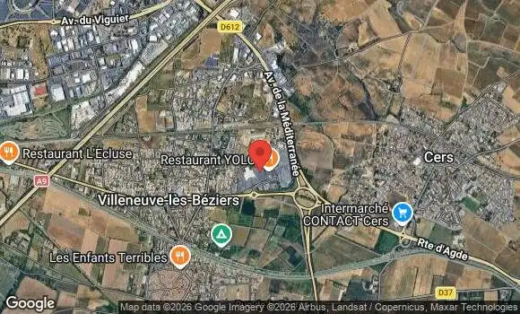 Localisation Rencard us biterrois