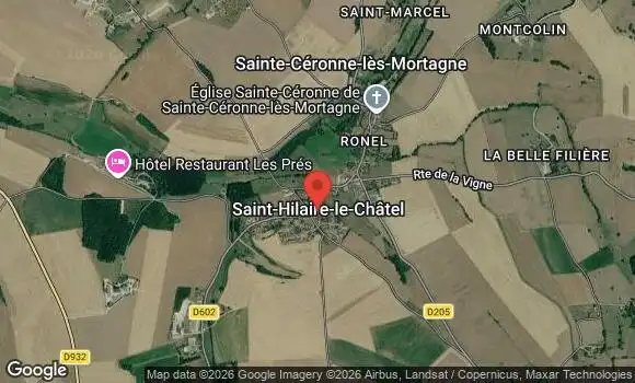 Localisation Moulins et Cafés