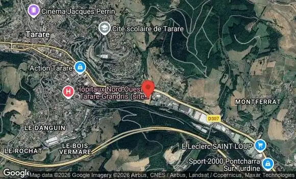 Localisation Tarare auto club