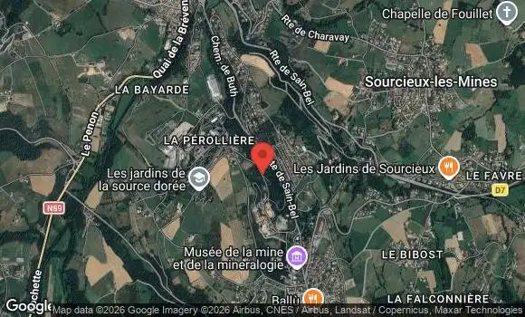Localisation Les Rendez Vous Mécaniques de Saint Pierre la Palud