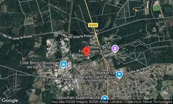 Localisation Rassemblement club rn20