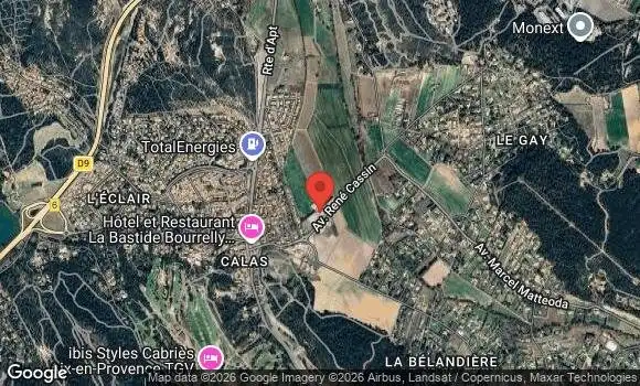 Localisation Mensuelle la Cabre d