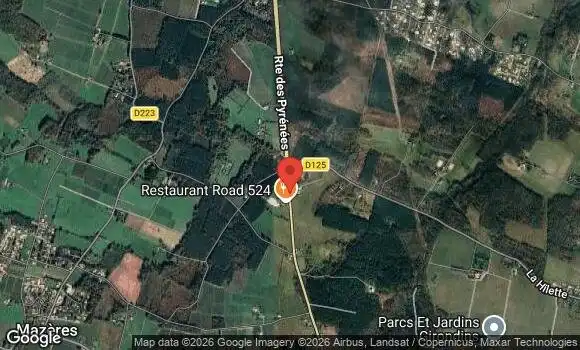 Localisation Concentration au Road 524