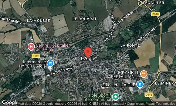 Localisation Rdv Mensuel des Amis de la Traction