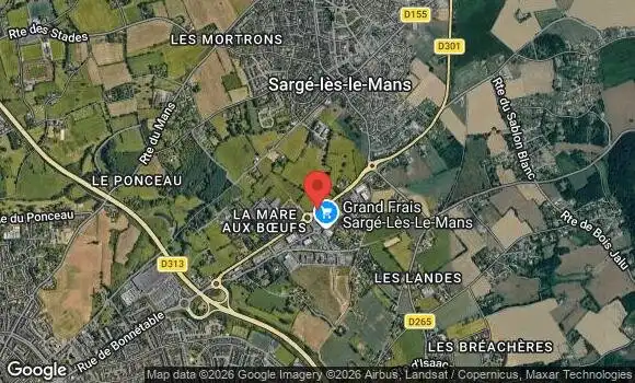 Localisation Rassemblement Mensuel au Mans