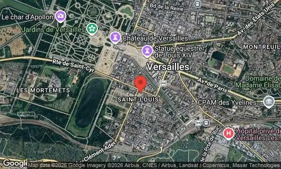 Localisation Le rendez vous versaillais