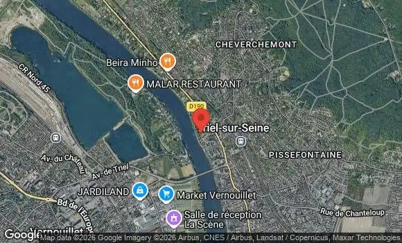 Localisation Rassemblement Mensuel le 1er Dimanche du Mois à Triel sur Seine