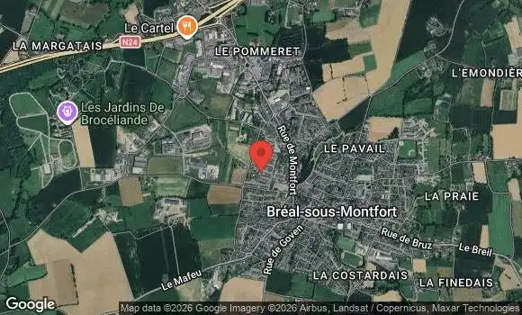Localisation Rendez Vous Mensuel a Bréal sous Montfort