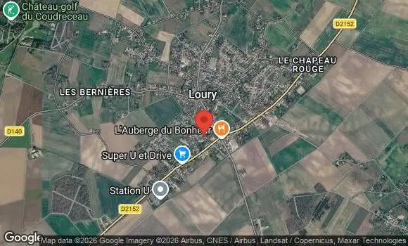 Localisation Rassemblement mensuel tous les 2e dimanche du mois à loury