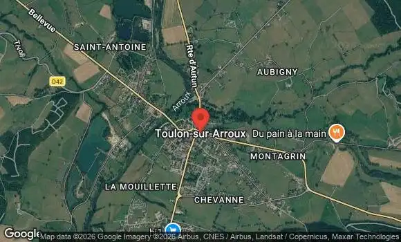 Localisation Rencontre des Deux Clochers